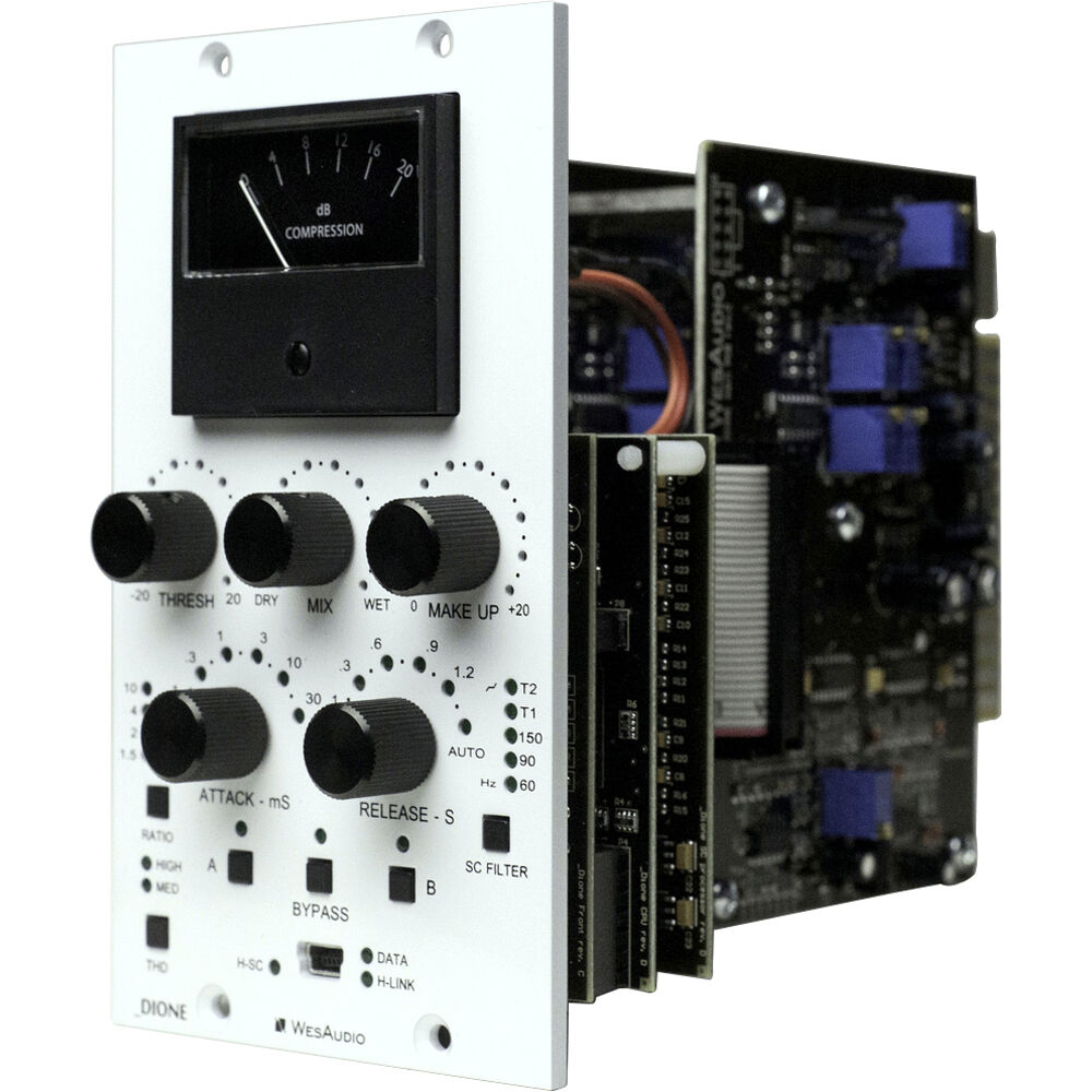 WesAudio DIONE Compresor Estéreo Bus 500 Series con Recuperación Digital y Control de Plug-In 1642548-REG WesAudio DIONE Compresor Estéreo Bus 500 Series con Recuperación Digital y Control de Plug-In 1642548-REG
