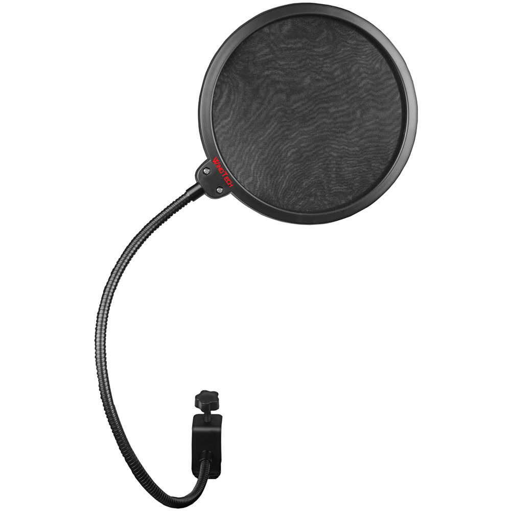 WindTech SPS-K2 Pantalla Antipop de Estudio - Diseño de Filtro de Doble Tela, Brazo Flexible de 15 WindTech SPS-K2 Pantalla Antipop de Estudio - Diseño de Filtro de Doble Tela, Brazo Flexible de 15
