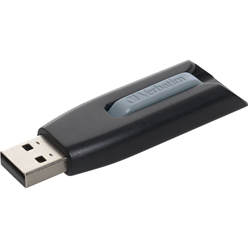 Unidad Flash Usb 3.0 Verbatim Store N Go V3 de 32Gb Gris Negro 867285-REG Unidad Flash Usb 3.0 Verbatim Store N Go V3 de 32Gb Gris Negro 867285-REG
