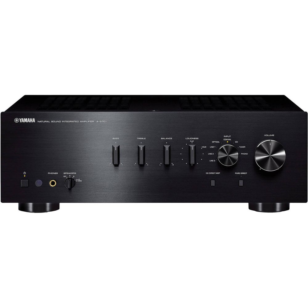 Amplificador Integrado Yamaha a S701 Negro 1079916-REG Amplificador Integrado Yamaha a S701 Negro 1079916-REG