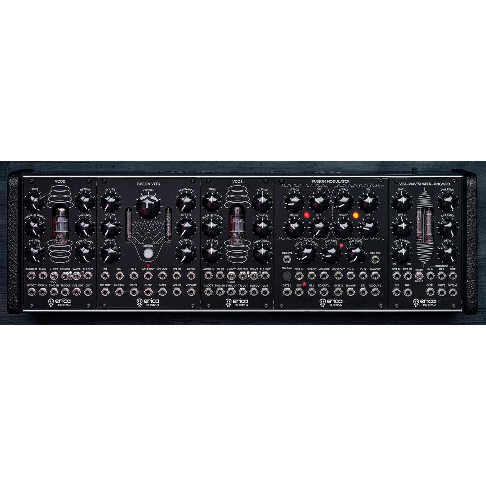 Erica Synths Das Kleine Fusion Eurorack Modular Synthesizer (84 HP) - Incluye 2 x Fusion VCO2, Fusio 1763969-REG Erica Synths Das Kleine Fusion Eurorack Modular Synthesizer (84 HP) - Incluye 2 x Fusion VCO2, Fusio 1763969-REG