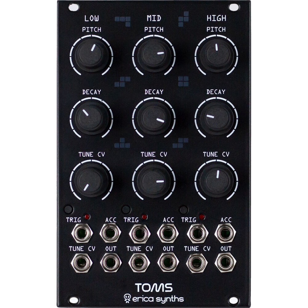 Erica Synths Toms Eurorack Drum Module (16 HP)