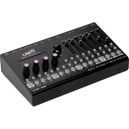 Erica Synths LXR-02: Potente Sintetizador de Batería con 6 Voces, Más de 30 Parámetros Ajustables y 1763971-REG Erica Synths LXR-02: Potente Sintetizador de Batería con 6 Voces, Más de 30 Parámetros Ajustables y 1763971-REG