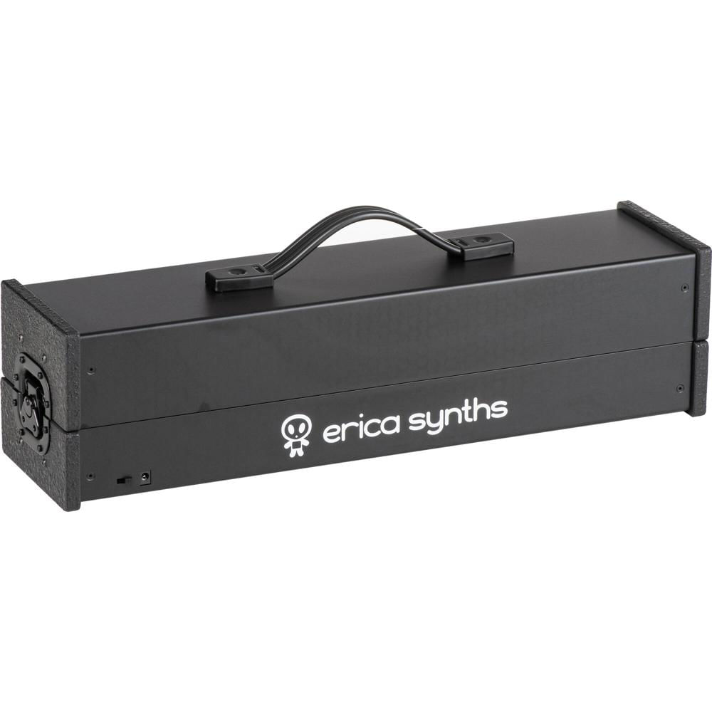Estuche de Viaje de Aluminio Erica Synths con Tapa (104 HP) - Compatible con Eurorack, Ligero, 2 Fue