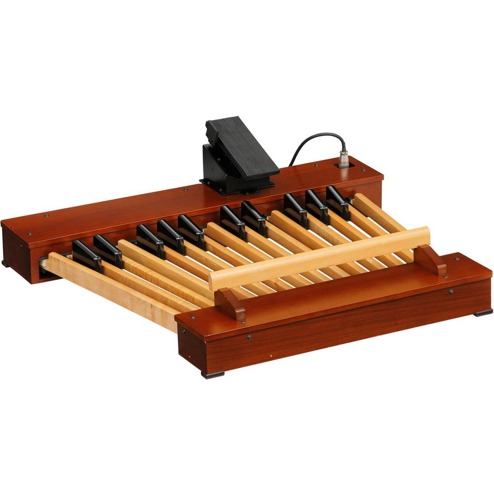 Hammond XPK-250 Pedalera Radiante de Dos Octavas para Órganos del Sistema Heritage Modelo A-3 (Nuez