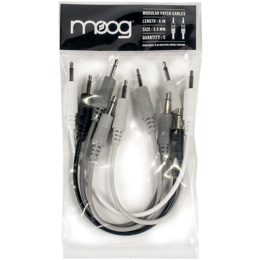 Cables de Parche Moog de 6 Cables de Parche Moog de 6
