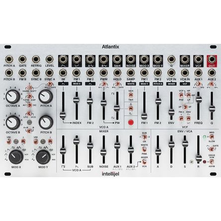 intellijel Atlantix Analog Synth Voice Eurorack Module (42 HP) 1835790-REG intellijel Atlantix Analog Synth Voice Eurorack Module (42 HP) 1835790-REG