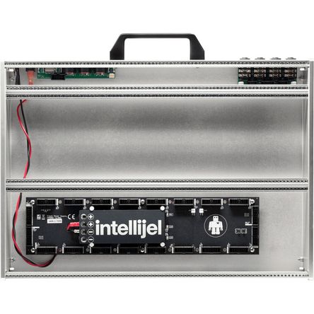 Intellijel 7U Palette Case con Fila 1U (84 HP, Plata) - Doble Fila 3U + Fila Utilitaria, Conexiones 1794551-REG Intellijel 7U Palette Case con Fila 1U (84 HP, Plata) - Doble Fila 3U + Fila Utilitaria, Conexiones 1794551-REG