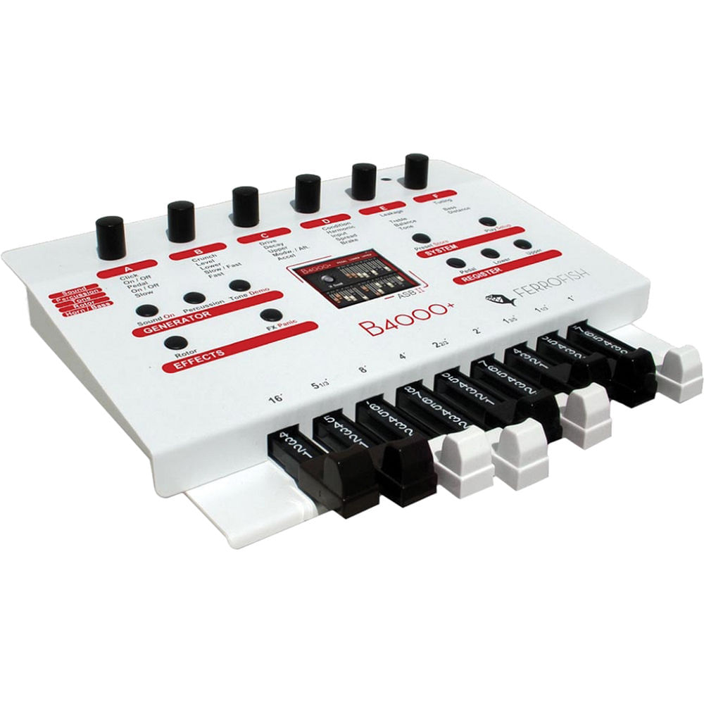Ferrofish B4000+ - Módulo de Sonido Auténtico con Soporte para 3 Manuales y Efectos Avanzad 1050996-REG Ferrofish B4000+ - Módulo de Sonido Auténtico con Soporte para 3 Manuales y Efectos Avanzad 1050996-REG