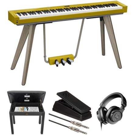 Casio Privia PX-S7000: Piano Digital Portátil de 88 Teclas con Kit de Valor, Banco, Pedal de Expresi 1729923-REG Casio Privia PX-S7000: Piano Digital Portátil de 88 Teclas con Kit de Valor, Banco, Pedal de Expresi 1729923-REG