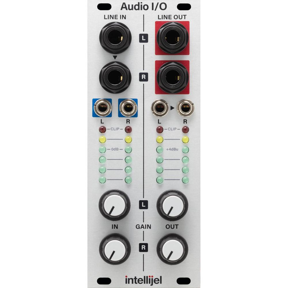 Intellijel Audio I/O (2023) Módulo Eurorack de Interfaz de Audio Balanceada Dual/Stereo con Entradas