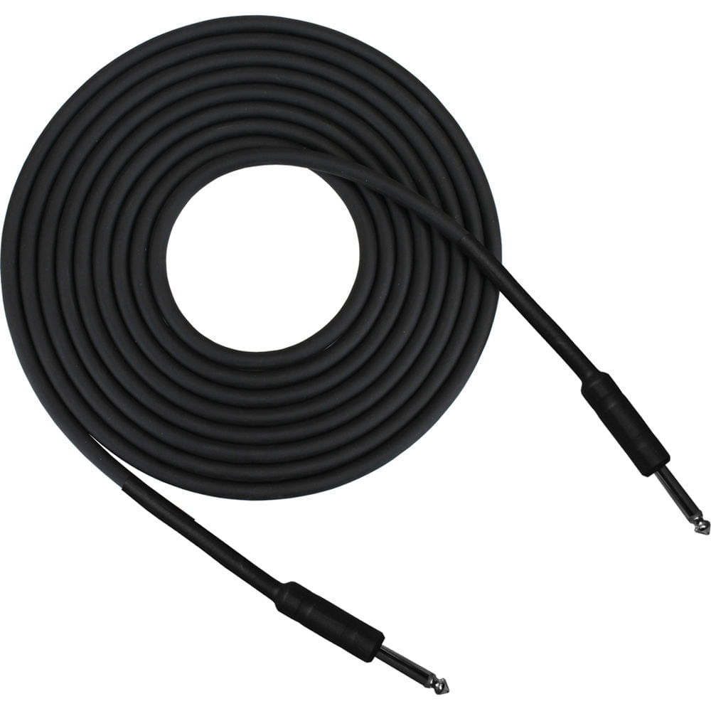 Cable de Guitarra RapcoHorizon G3S de 25' con Conectores 1/4" y Protección Térmica en Barril (Negro)