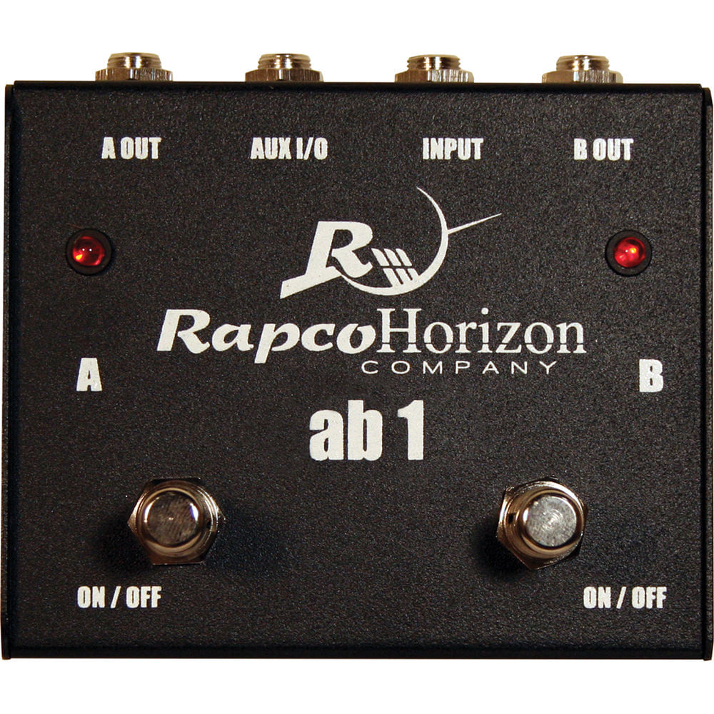 Caja de Conmutación Pasiva RapcoHorizon AB-1 A/B para Músicos