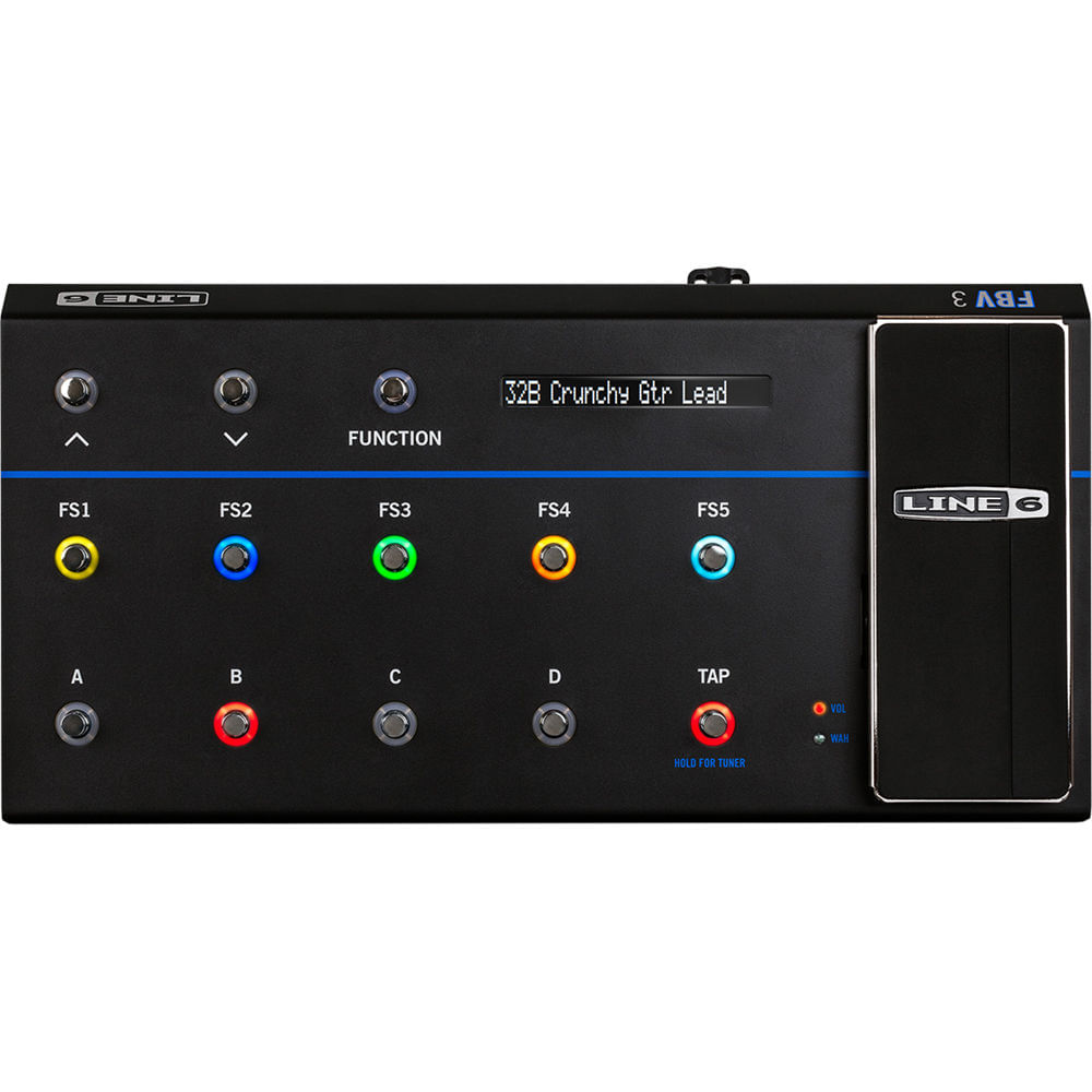 Controlador de Pie Line 6 FBV 3 para Firehawk 1500 y Amplificadores/PODs Compatibles con FBV MKII -