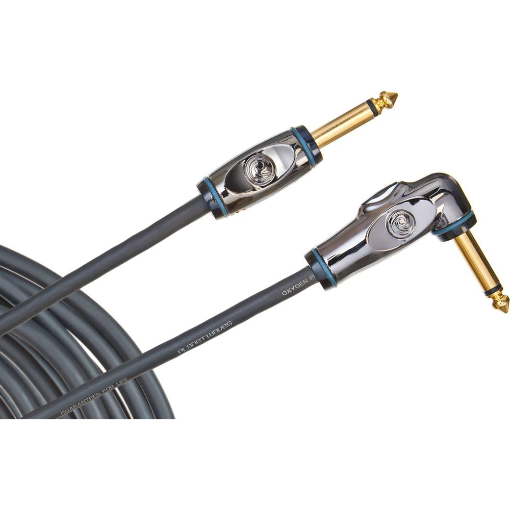 Cable de Instrumento D'Addario Circuit Breaker con Conector en Ángulo Recto (20')