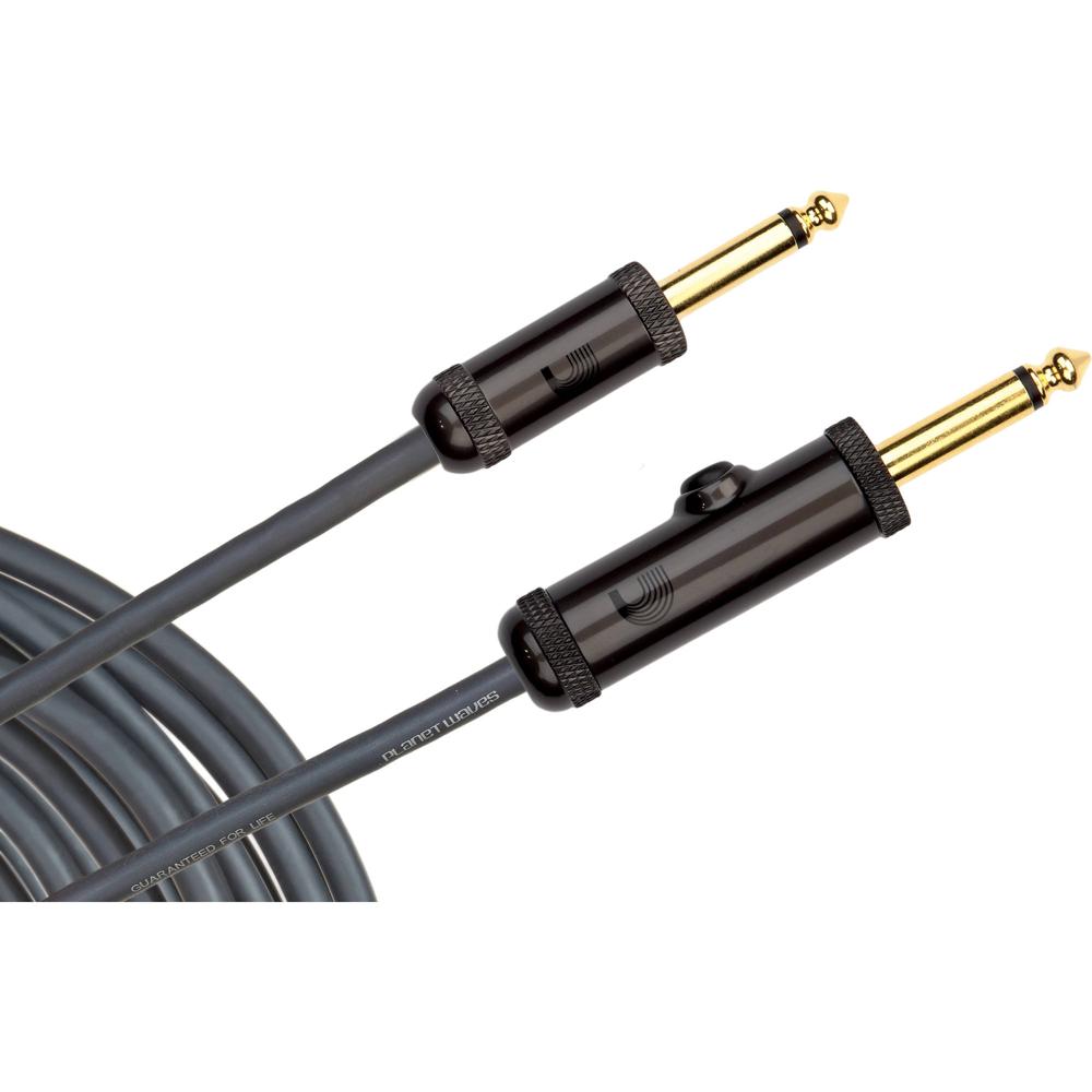 Cable de Instrumento D'Addario Circuit Breaker (15') con Interruptor de Silencio Integrado y Conecto