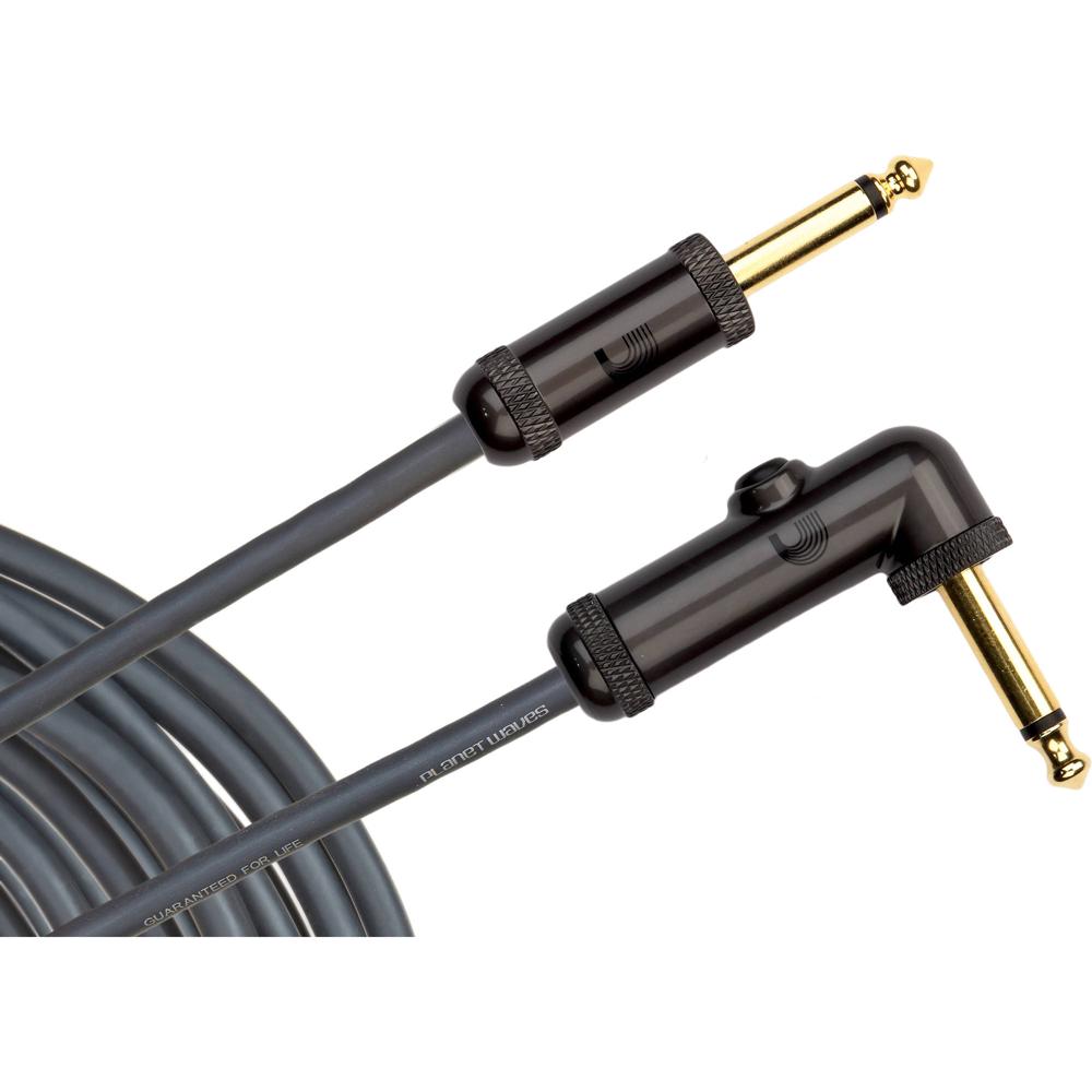 Cable de Instrumento D'Addario Circuit Breaker con Conector en Ángulo Recto (10')