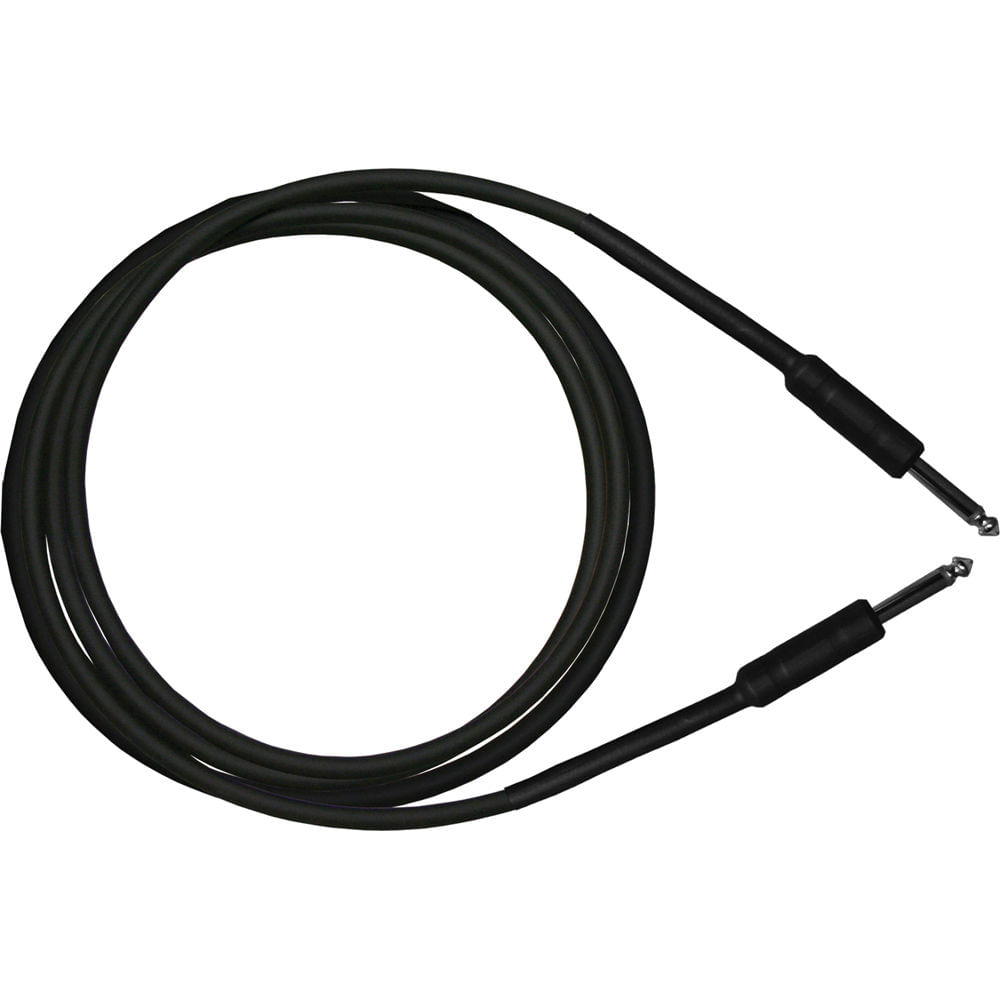 Cable de Guitarra RapcoHorizon G3S de 10' con Conectores de 1/4" y Protección Térmica (Negro)