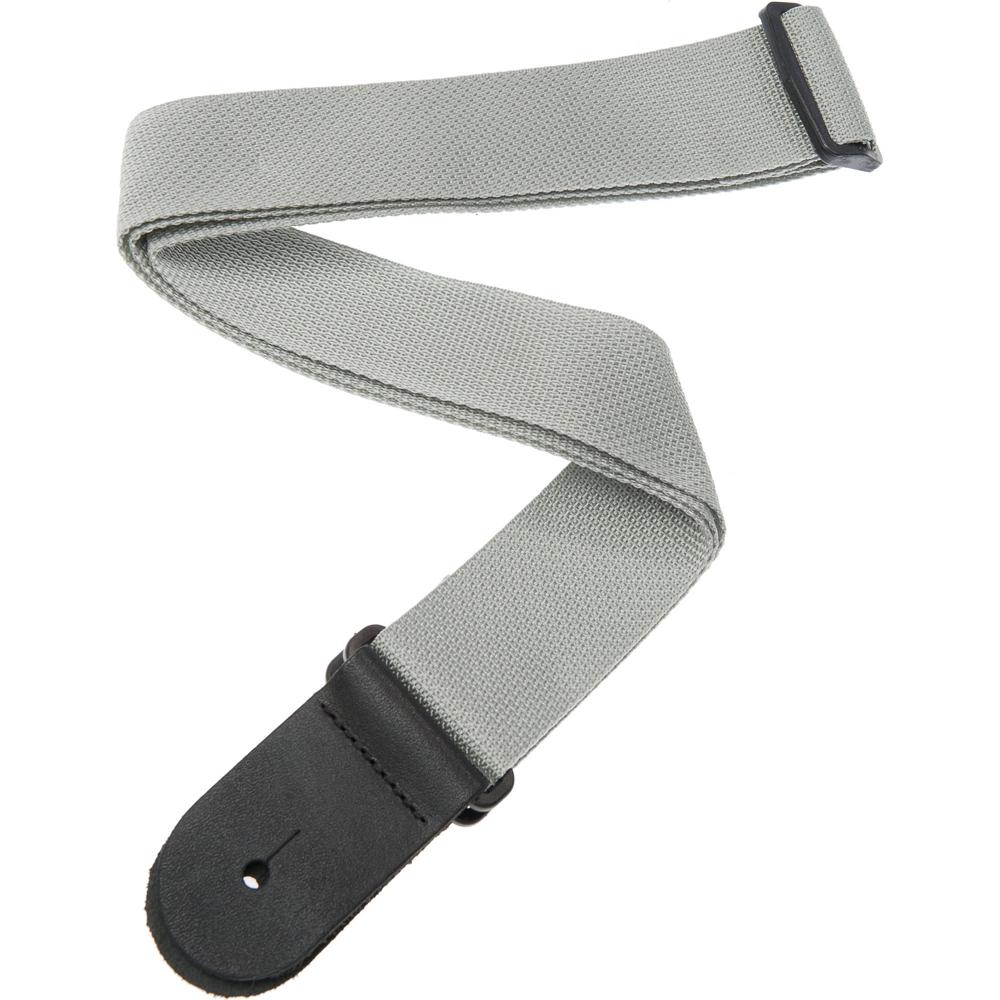 D'Addario Polypropylene 2" Guitar Strap (Silver)