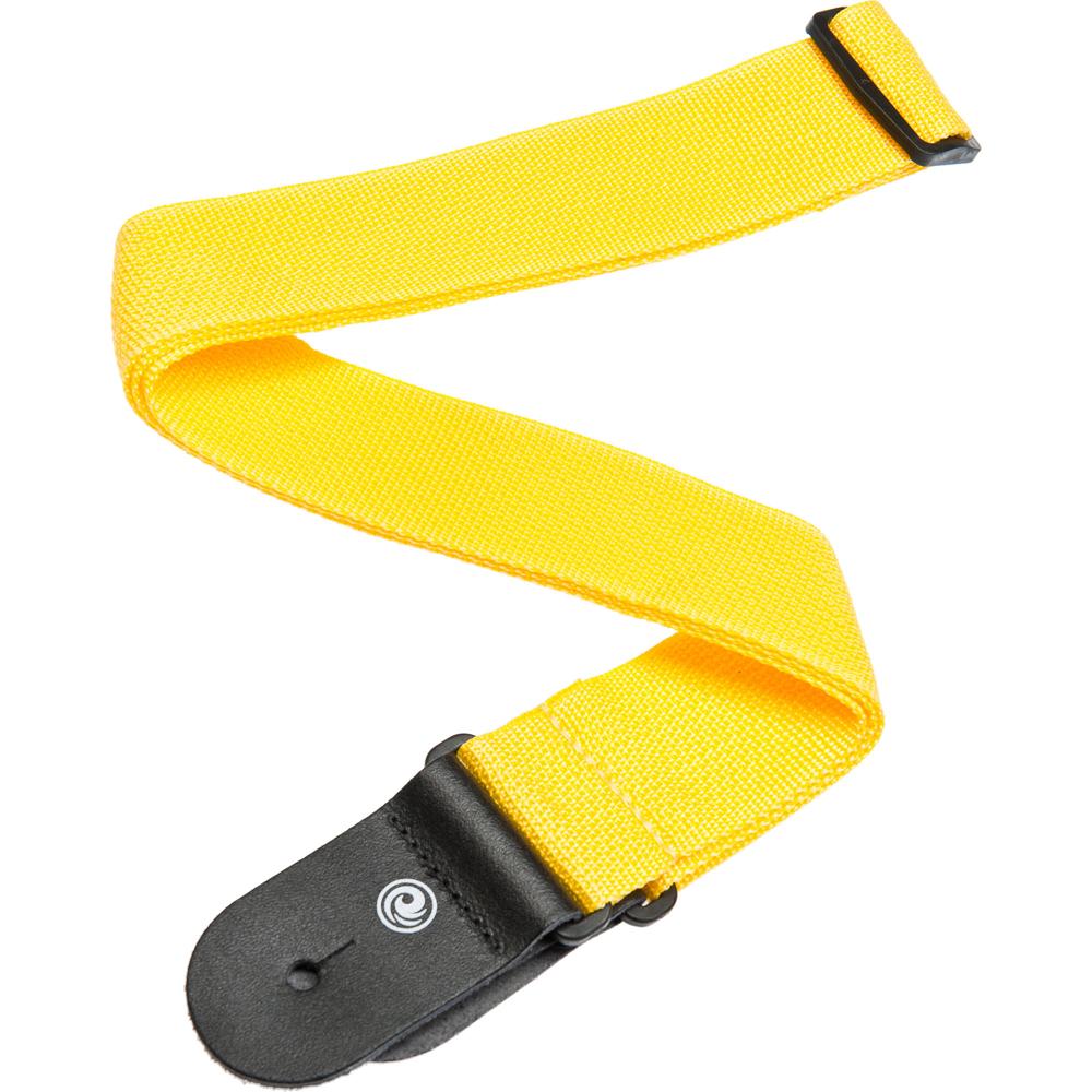 D'Addario Polypropylene 2" Guitar Strap (Yellow)