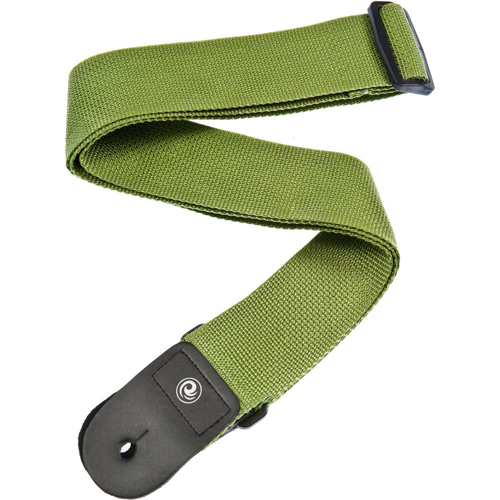 D'Addario Polypropylene 2" Guitar Strap (Green)