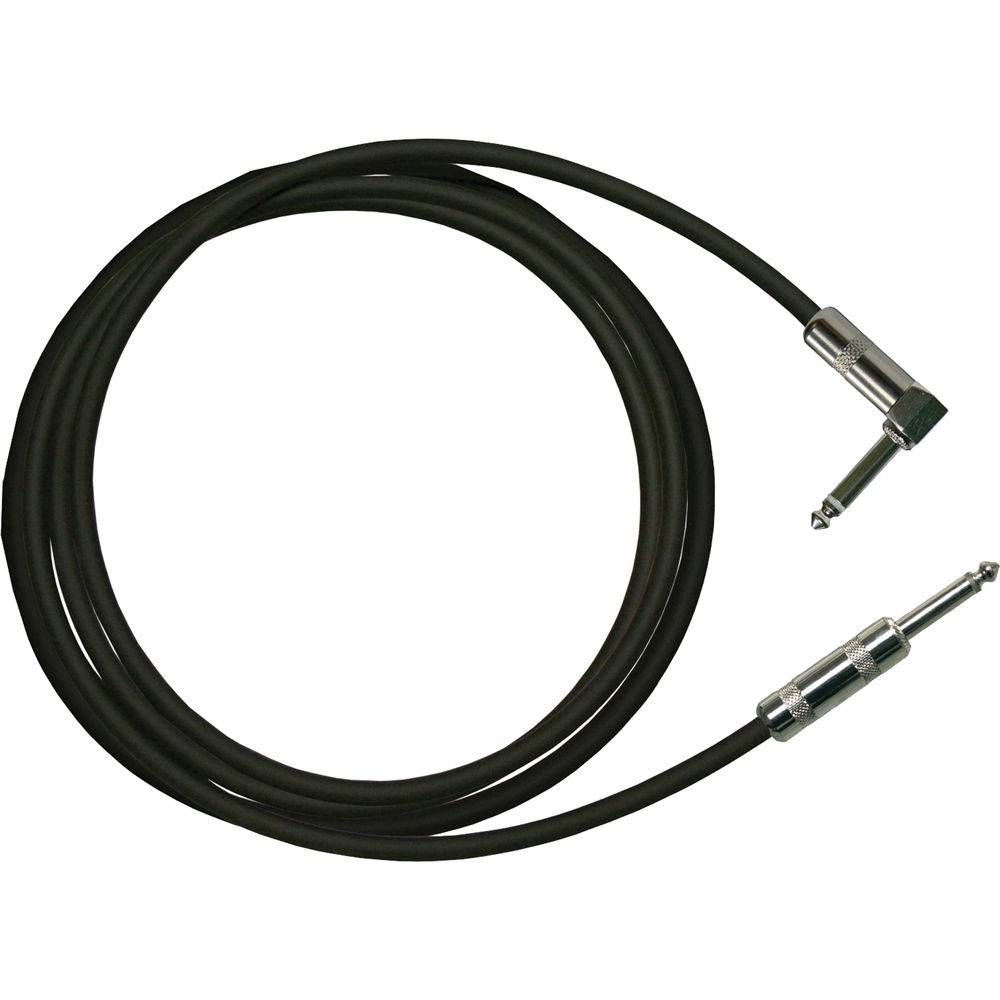 Cable de Guitarra RapcoHorizon G3 Series de 10' con Conectores de 1/4" Recto y en Ángulo Derecho (Ne