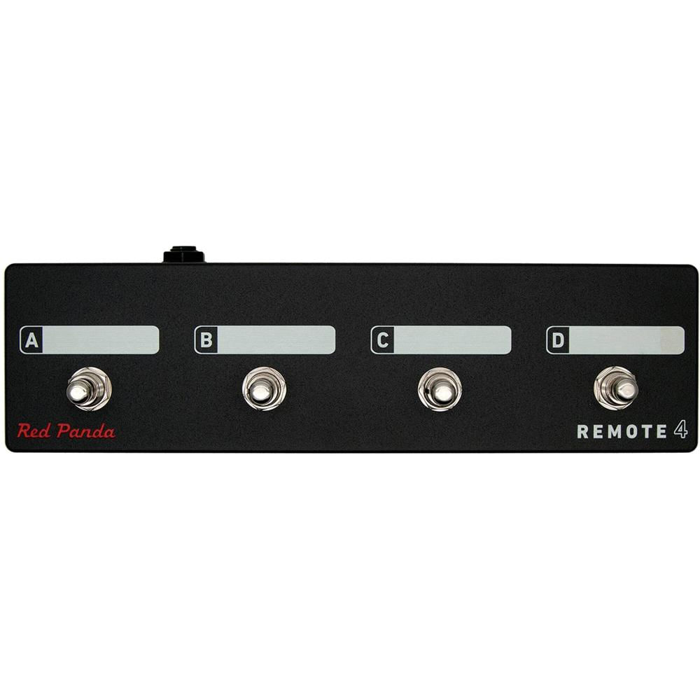 Controlador Red Panda Remote 4 Pedal Switchboard - Conexión TRS, Modos Personalizables, Sin Alimenta