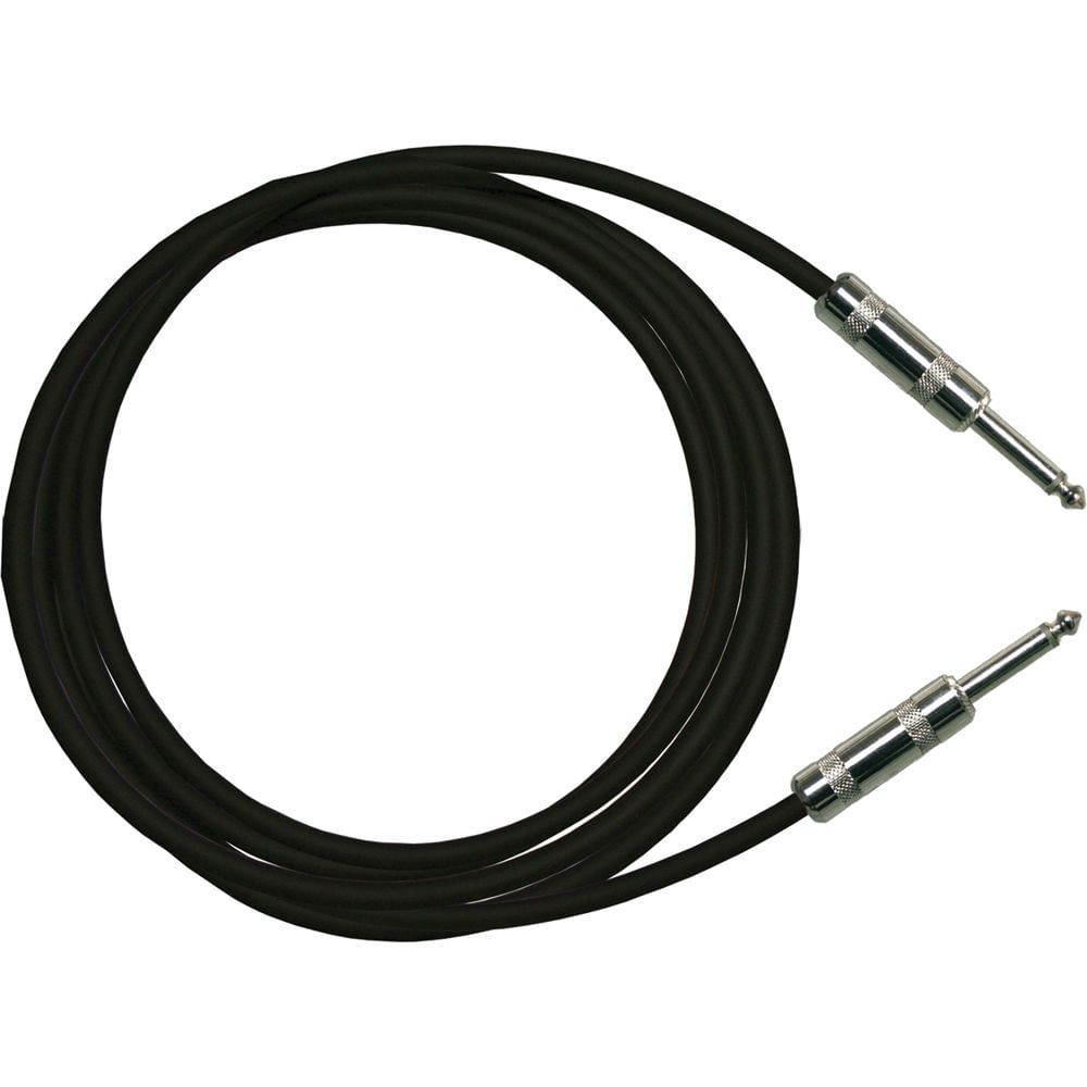 Cable de Guitarra RapcoHorizon G3 Series con Conectores de 1/4" (15', Negro)