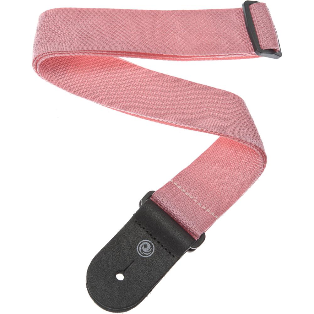 D'Addario Polypropylene 2" Guitar Strap (Pink)
