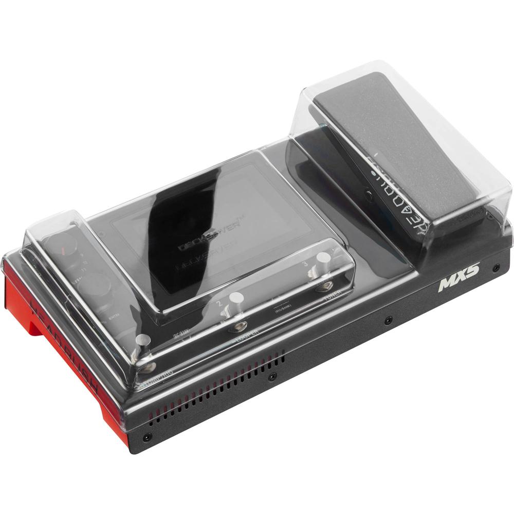 Cubierta Decksaver para Headrush MX5 (Ahumada/Transparente) - Protección Personalizada contra Polvo,