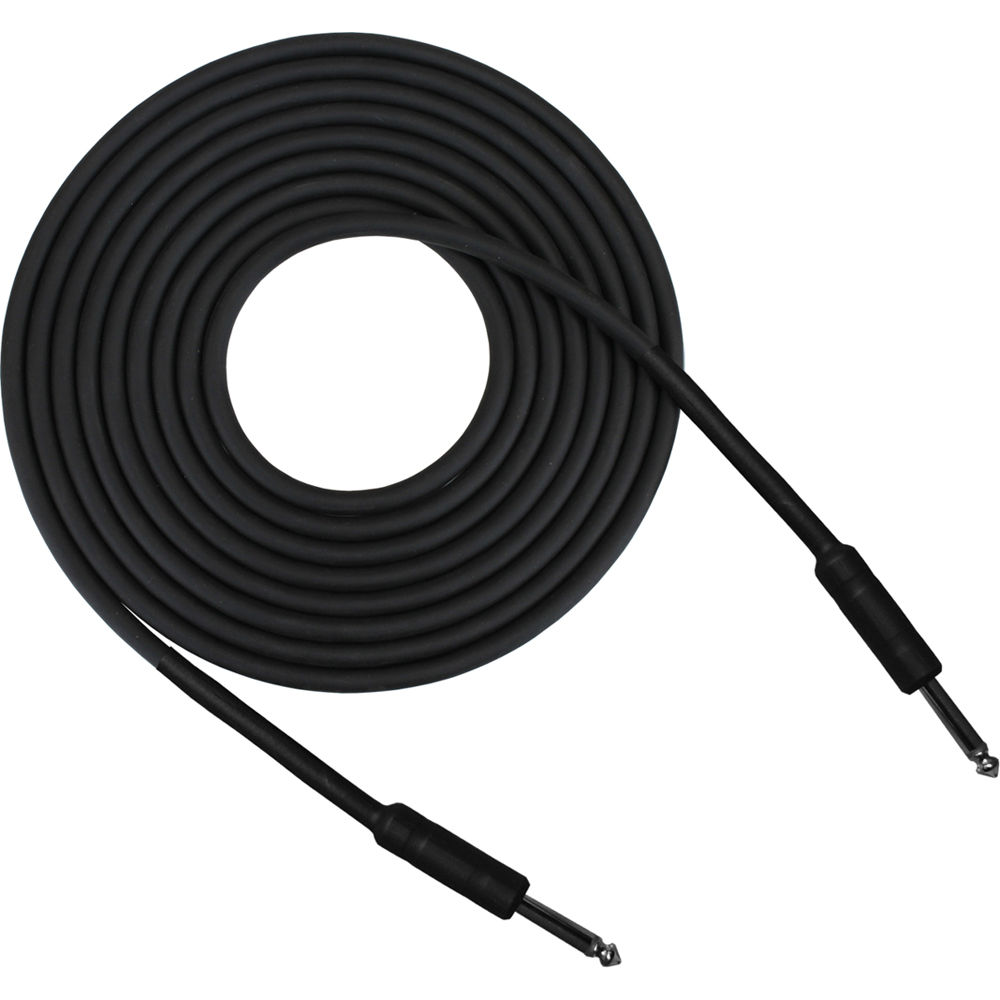 Cable de Guitarra RapcoHorizon G3S de 20' con Conectores de 1/4" y Protección Térmica (Negro)