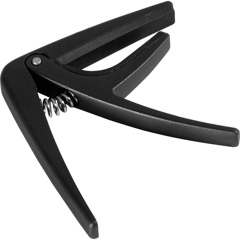 Capo para Guitarra On-Stage GA100 (Negro) - Estilo Tradicional, Transposición Instantánea, Diseño de