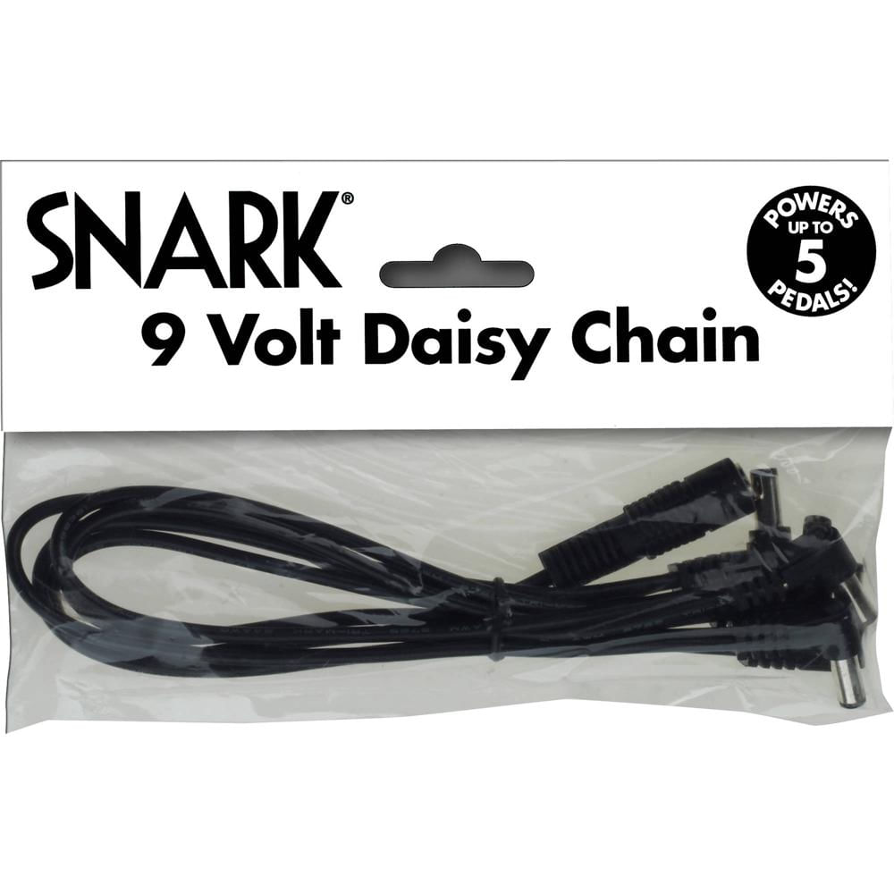 Cadena de Pedales Snark de 5 Salidas para Fuente de Poder Snark de 9 Voltios 1170909-REG Cadena de Pedales Snark de 5 Salidas para Fuente de Poder Snark de 9 Voltios 1170909-REG