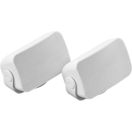 Sonos Outdoor by Sonance (Par, Blanco) - Altavoces Resistentes a la Intemperie, Humedad, Agua, Calor 1457672-REG
