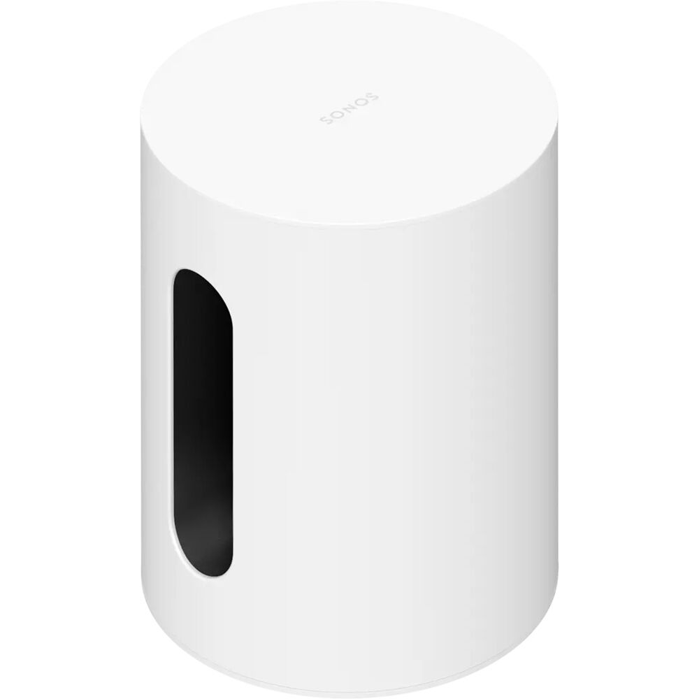 Sonos Sub Mini Subwoofer Inalámbrico (Blanco) - Ideal para Beam, Ray, One y One SL, con Woofers Dual 1721324-REG Sonos Sub Mini Subwoofer Inalámbrico (Blanco) - Ideal para Beam, Ray, One y One SL, con Woofers Dual 1721324-REG