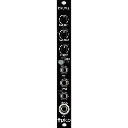 Módulo Eurorack Erica Synths Pico Drum2 (3 HP) - Sintetizador de Percusión Versátil con 8 Algoritmos 1763653-REG