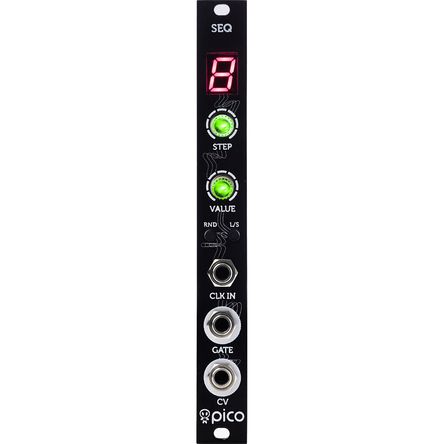 Módulo Eurorack Erica Synths Pico Sequencer (3 HP) - Secuenciador de 16 Pasos, Salida CV Cuantizada, 1763375-REG