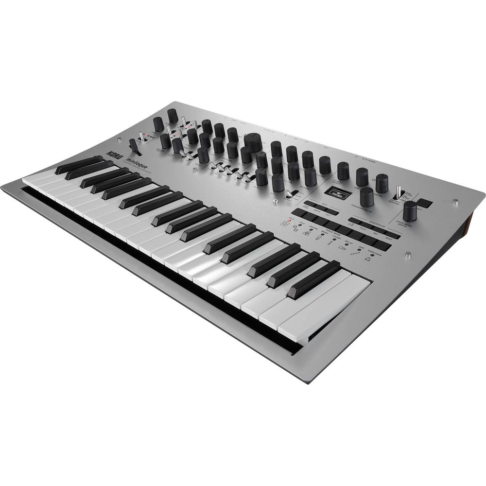 Korg Minilogue: Sintetizador Analógico Polifónico con 4 Voces, 200 Presets Editables y Secuenciador