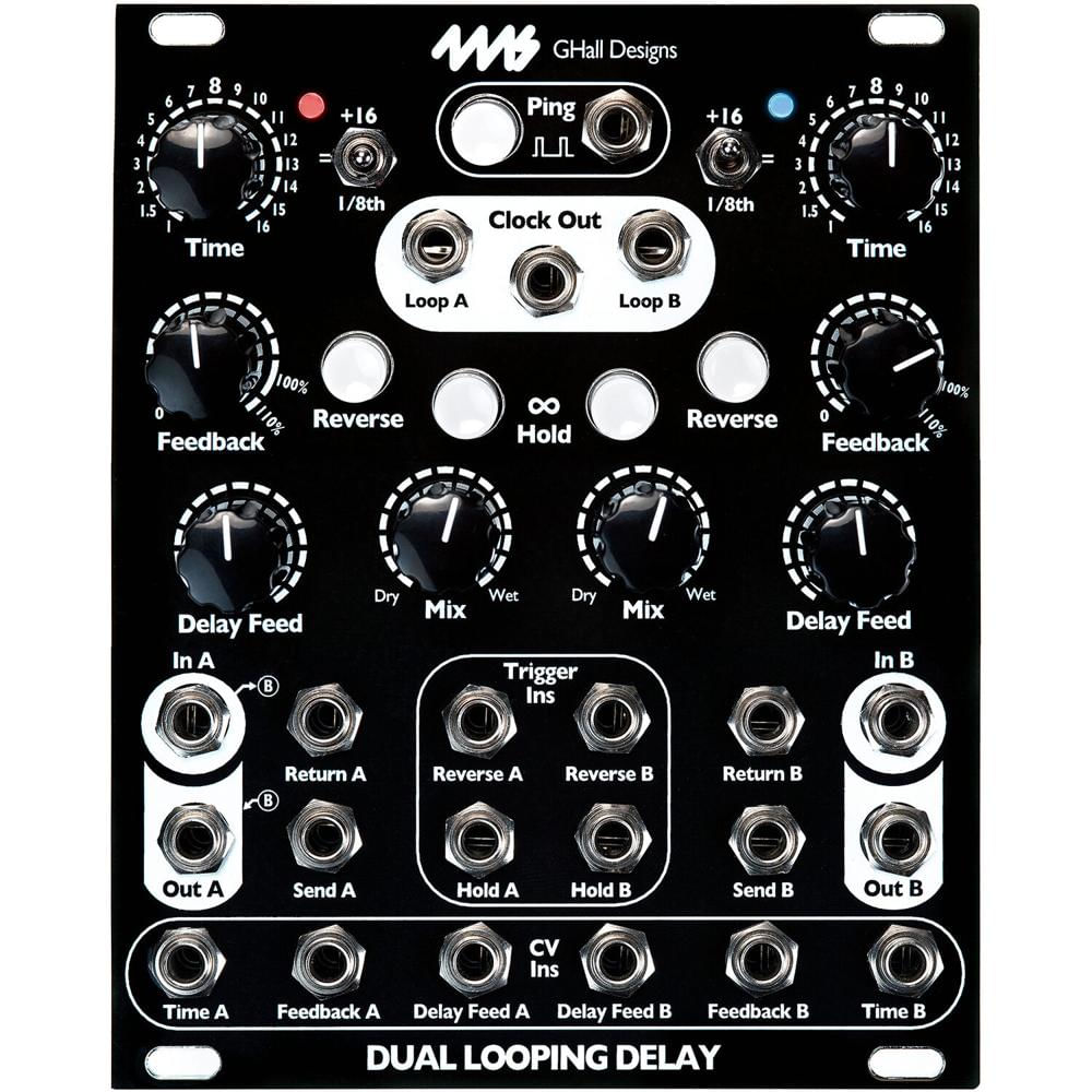 Módulo Eurorack 4ms Dual Looping Delay (Negro, 20 HP) - Delay, Looping, Eco, Sonido sobre Sonido, Ti 1774171-REG Módulo Eurorack 4ms Dual Looping Delay (Negro, 20 HP) - Delay, Looping, Eco, Sonido sobre Sonido, Ti 1774171-REG