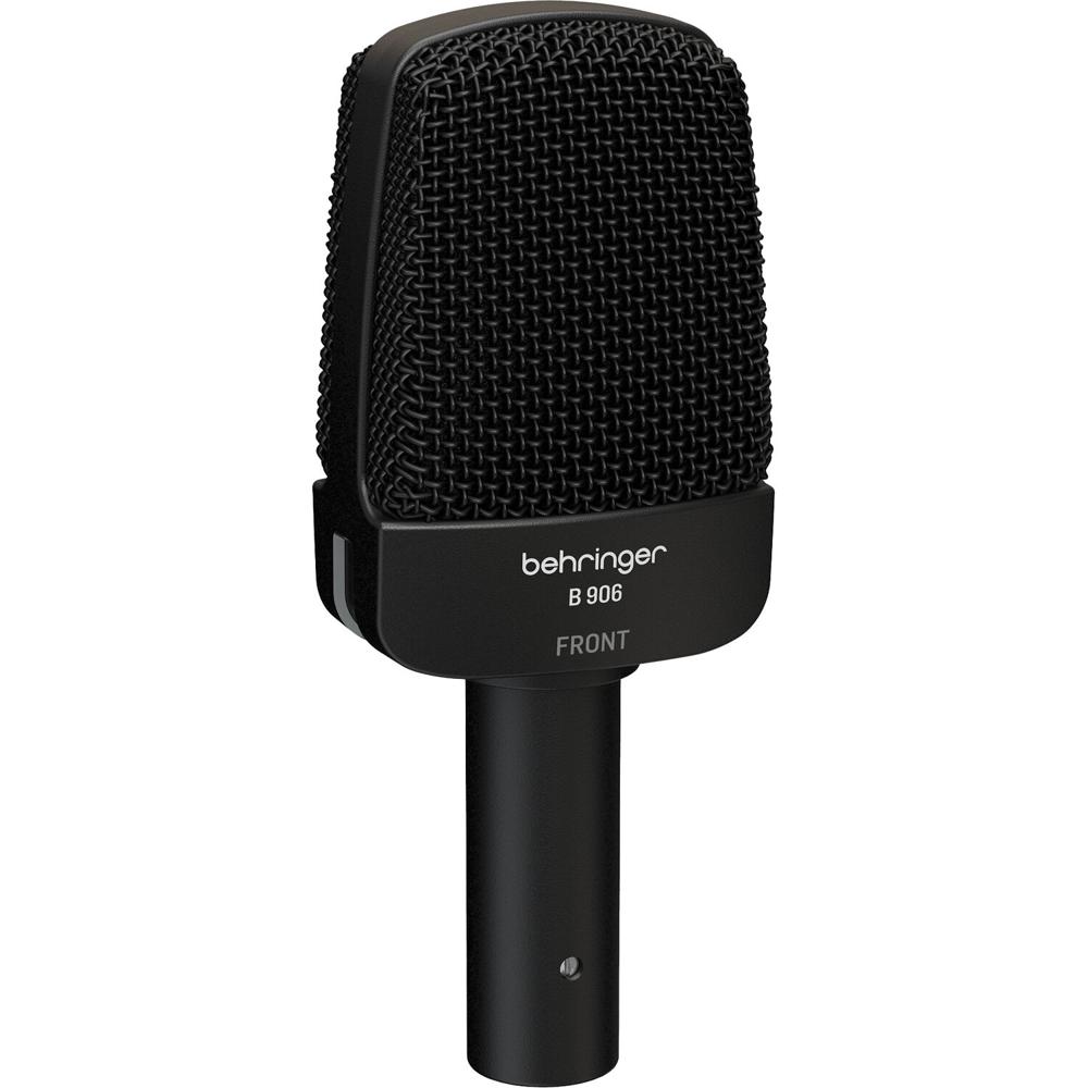 Micrófono Dinámico Behringer B 906 - Ideal para Guitarras, Percusión y Metales, Supercardioide, Alta 1821082-REG Micrófono Dinámico Behringer B 906 - Ideal para Guitarras, Percusión y Metales, Supercardioide, Alta 1821082-REG