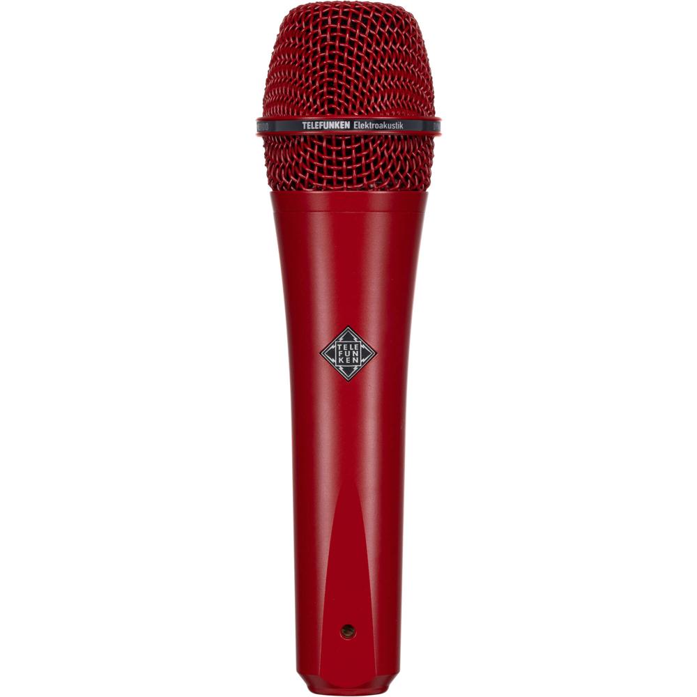 Micrófono Dinámico Telefunken M81 Custom de Mano Supercardioide (Cuerpo Rojo, Rejilla Roja) - Patrón 1412635-REG Micrófono Dinámico Telefunken M81 Custom de Mano Supercardioide (Cuerpo Rojo, Rejilla Roja) - Patrón 1412635-REG