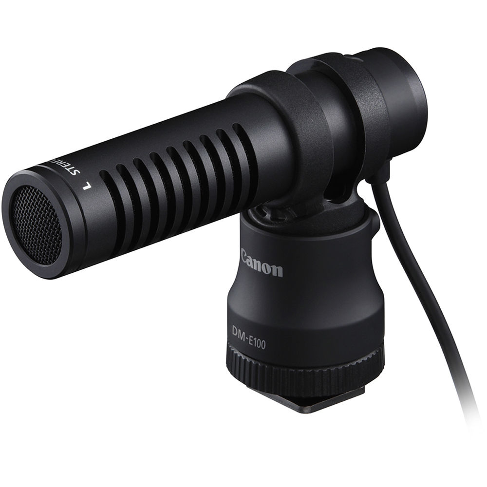 Micrófono Direccional Canon DM-E100 para Cámaras Digitales - Incluye Paravientos y Conexión por Cabl 1512528-REG Micrófono Direccional Canon DM-E100 para Cámaras Digitales - Incluye Paravientos y Conexión por Cabl 1512528-REG