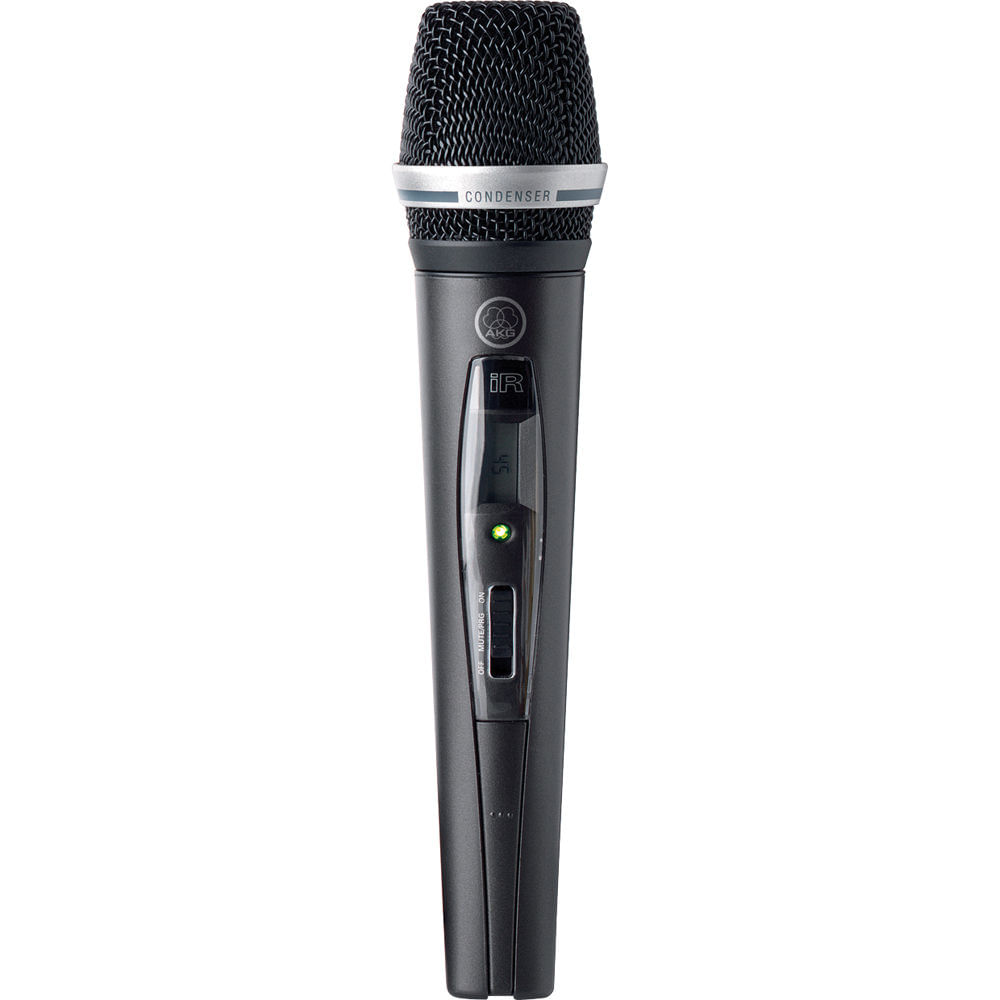 Micrófono Inalámbrico de Mano AKG HT 470 - Transmisor, Banda 8 (570.1 - 600.5MHz), Elemento Condensa 842531-REG Micrófono Inalámbrico de Mano AKG HT 470 - Transmisor, Banda 8 (570.1 - 600.5MHz), Elemento Condensa 842531-REG