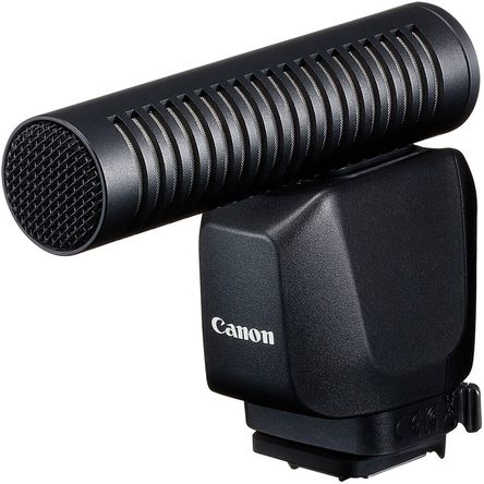 Micrófono Estéreo Canon DM-E1D para Cámaras EOS - Conexión por Zapata Multifuncional, Modos Estéreo 1663794-REG