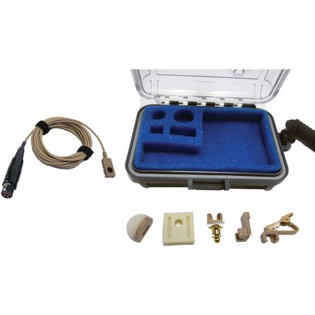 Micrófono Lavalier Impermeable Voice Technologies VT500WATER con Conector TA5F (Beige) - Compatible 932729-REG