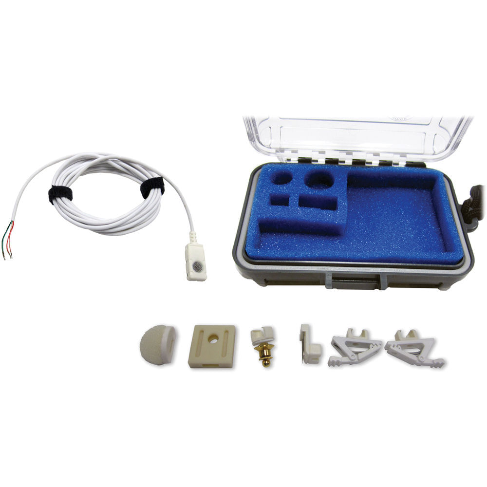Micrófono Lavalier Condensador Omnidireccional Voice Technologies VT500 (Blanco, Pigtail de 3 Hilos 427033-REG Micrófono Lavalier Condensador Omnidireccional Voice Technologies VT500 (Blanco, Pigtail de 3 Hilos 427033-REG