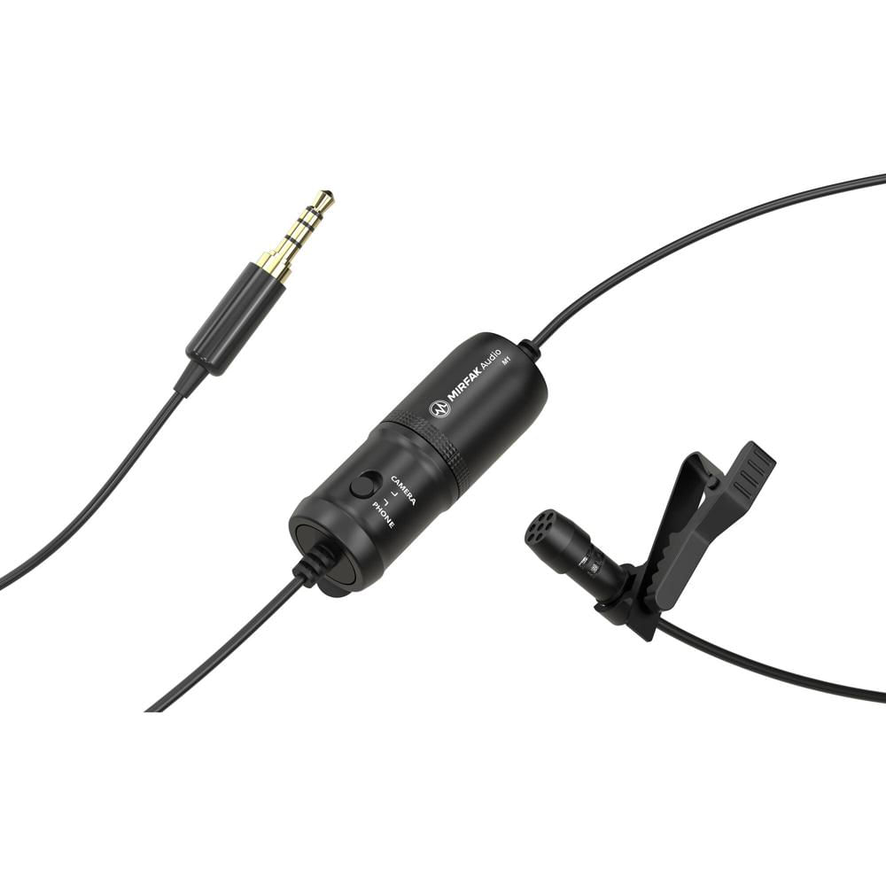 Micrófono Lavalier Moza MC1 para Cámara y Teléfono (Cable de 19.7') - Compatible con Smartphones, DS 1657463-REG Micrófono Lavalier Moza MC1 para Cámara y Teléfono (Cable de 19.7') - Compatible con Smartphones, DS 1657463-REG