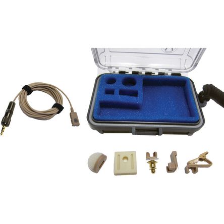 Micrófono Lavalier Omnidireccional Miniatura Impermeable Voice Technologies VT506 con Jack de Bloque 1004724-REG Micrófono Lavalier Omnidireccional Miniatura Impermeable Voice Technologies VT506 con Jack de Bloque 1004724-REG