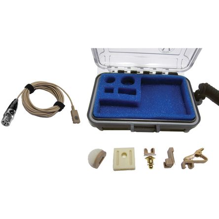 Micrófono Lavalier Omnidireccional Miniatura Impermeable Voice Technologies VT506 con Conector TA4F 1004718-REG