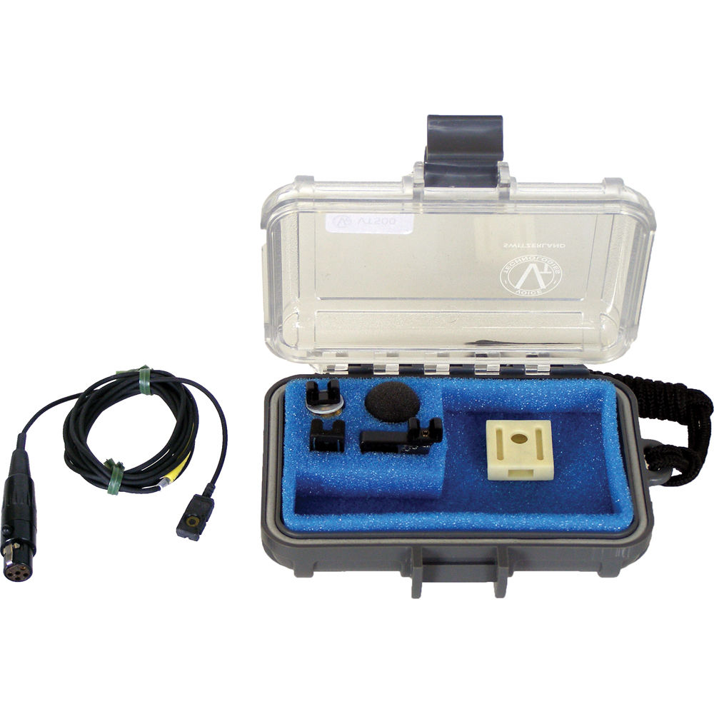 Micrófono Lavalier Omnidireccional Impermeable Voice Technologies VT500WATER (Conector TA5F, Negro) 835793-REG Micrófono Lavalier Omnidireccional Impermeable Voice Technologies VT500WATER (Conector TA5F, Negro) 835793-REG